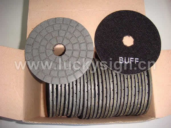 polishing pads for polishing granite